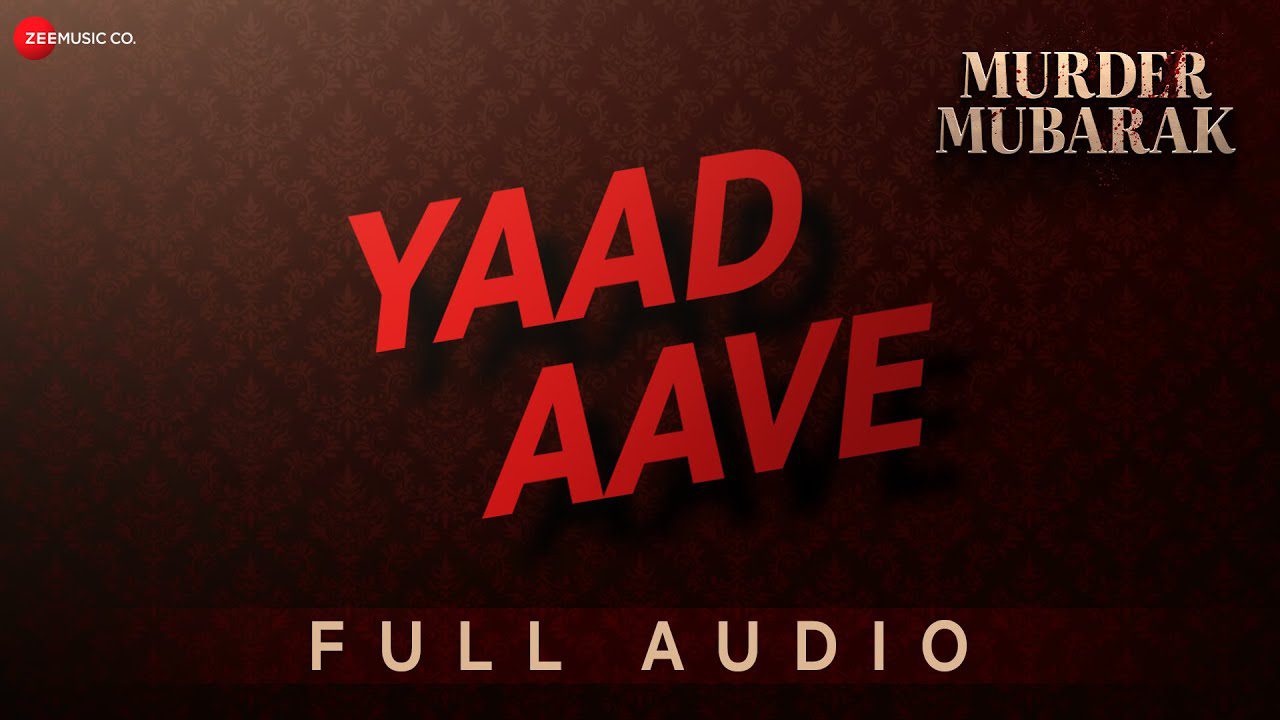 Yaad Aave - Song Cover Image