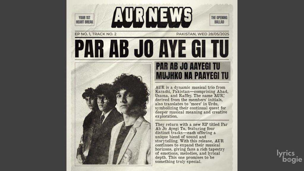 Par Ab Jo Aayegi Tu - Song Cover Image