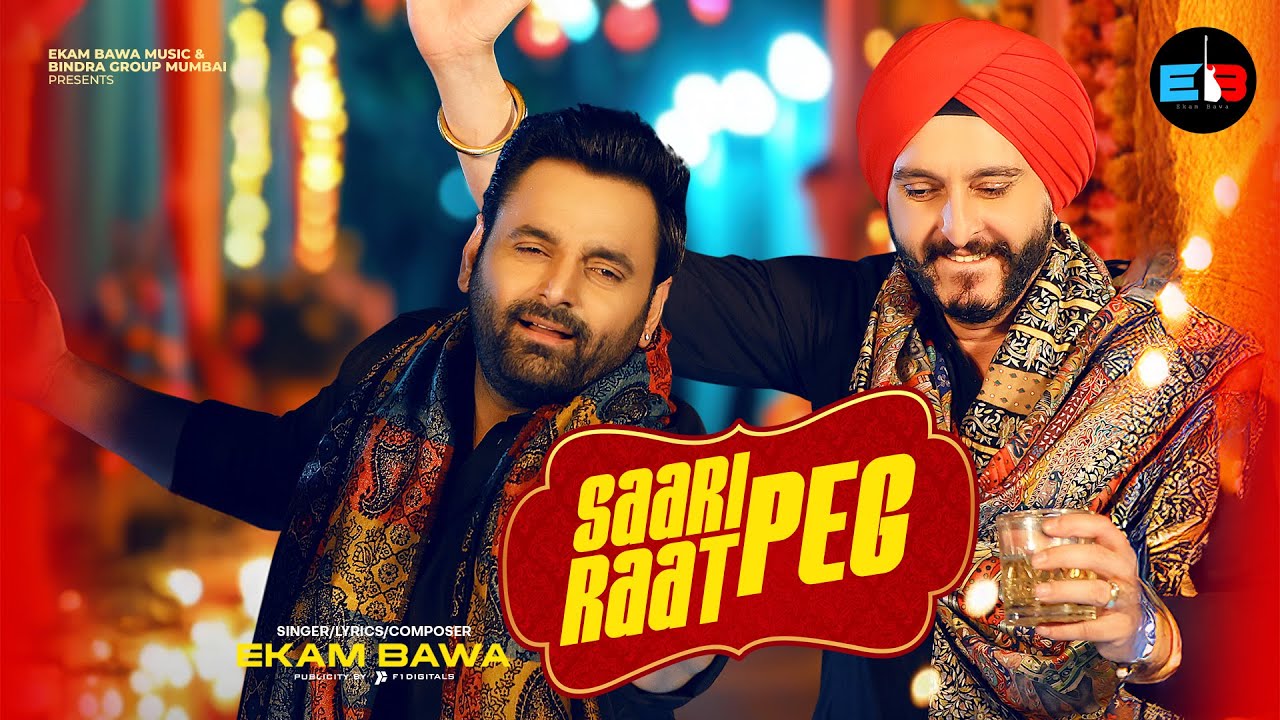 Saari Raat Peg - Song Cover Image