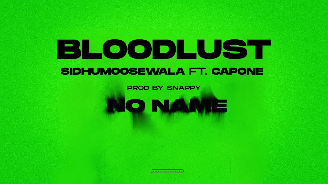 Bloodlust - Song Cover Image