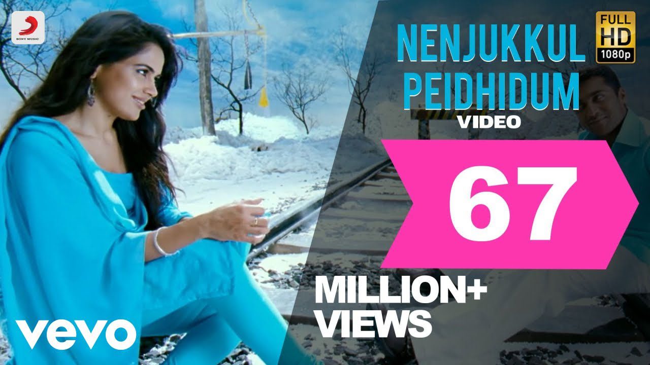 Nenjukkul Peidhidum - Song Cover Image