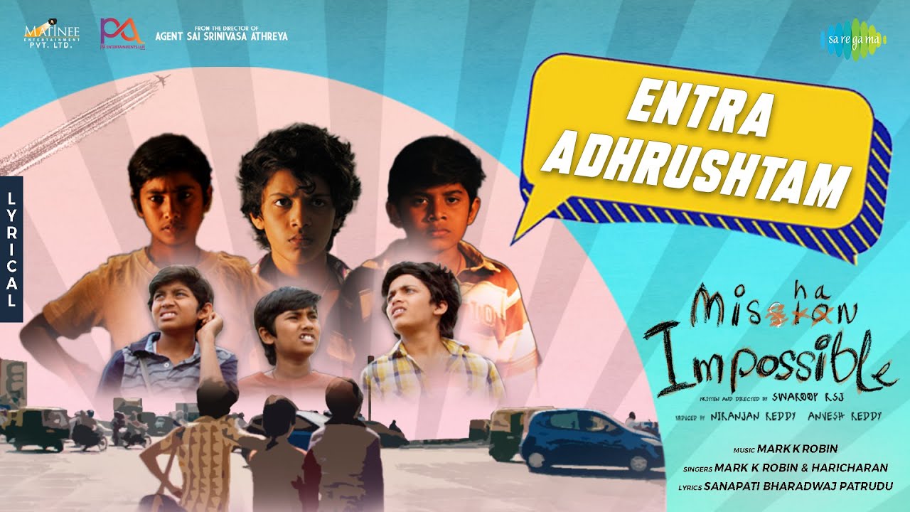 Entra Adhrushtam - Song Cover Image