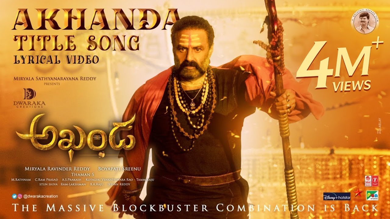Akhanda (Title Track) - Song Cover Image