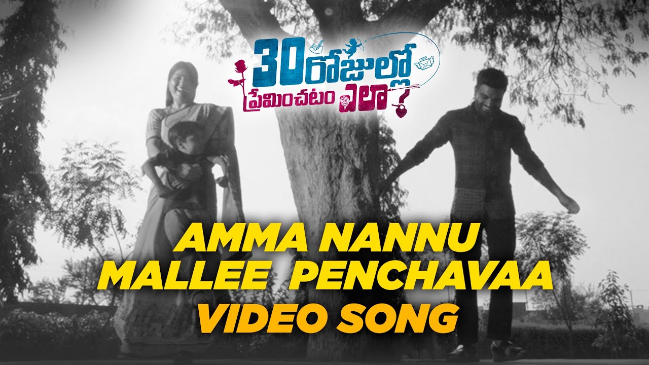 Amma Nannu Mallee Penchavaa - Song Cover Image