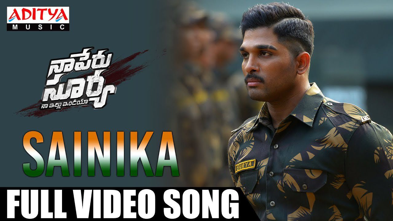Sainika - Song Cover Image