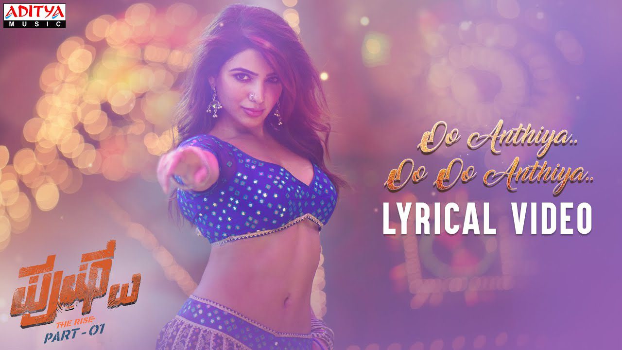 Oo Anthiya.. Oo Oo Anthiya - Song Cover Image