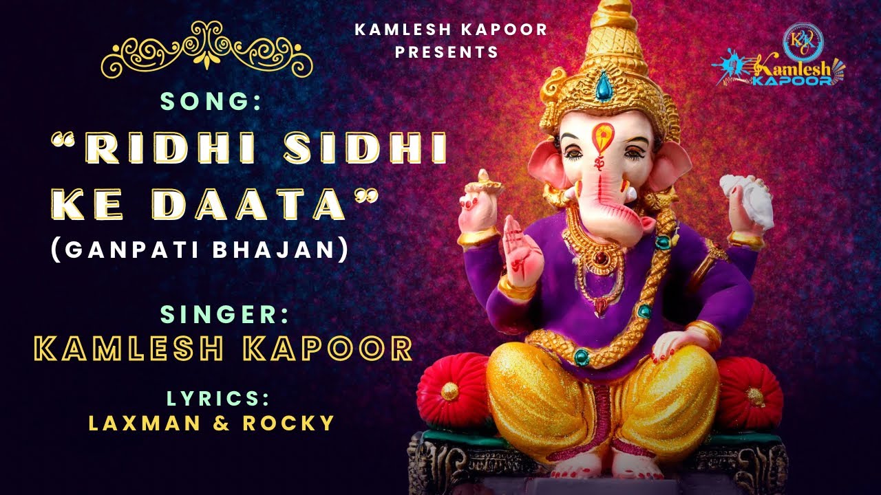 Riddhi Siddhi Ke Data Ho Tum Ganapati - Song Cover Image